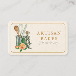Baking Utensils Baker Bakery Visitekaartje