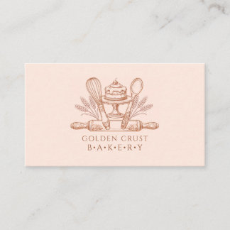 Baking Utensils Baker Bakery Visitekaartje