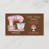 Baking Utensils Pastry Chef Bakkerij Visitekaartje (Voorkant)