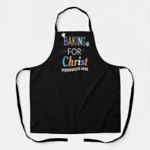 Baking voor Christus Specialized Bakers Apron