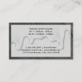 Baking Whisk | Bevroren visreis Visitekaartje (Achterkant)