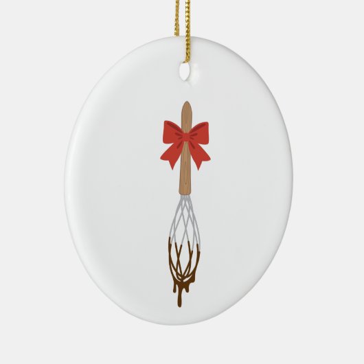 Baking Whisk Keramisch Ornament (Rechts)