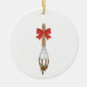 Baking Whisk Keramisch Ornament (Voorkant)