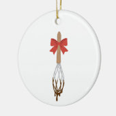 Baking Whisk Keramisch Ornament (Links)