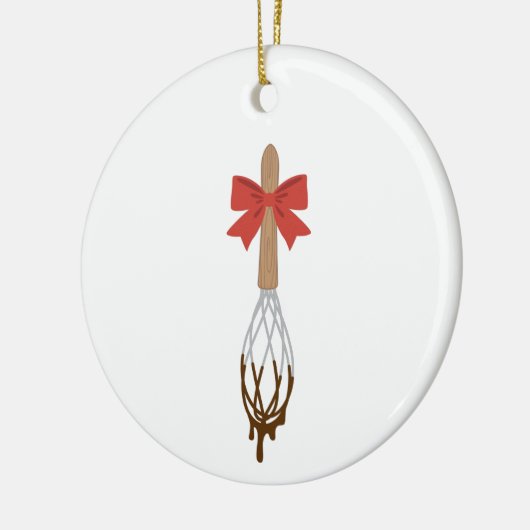 Baking Whisk Keramisch Ornament (Links)