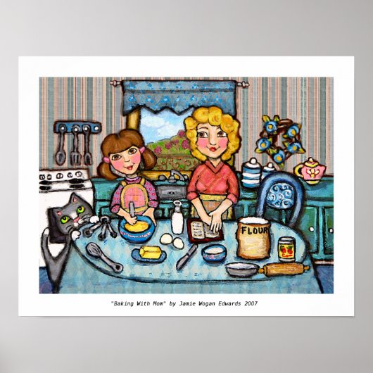 Baking With Mom Poster (Voorkant)
