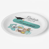 Bakken Afstuderen Verjaardagsfeestje Papier Bord (Gekanteld)