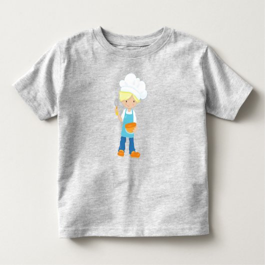 Bakken, Bakker, Banketbakker, Lieve Jongen, Blond Kinder Shirts (Voorkant)