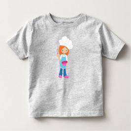 Bakken, Bakker, Banketbakker, Schattig Meisje, Ora Kinder Shirts