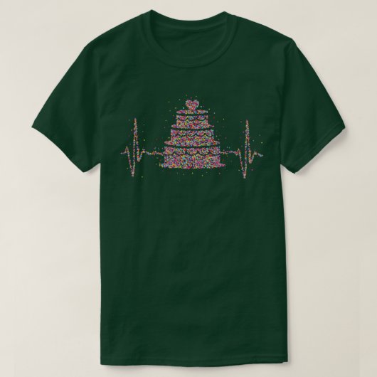 Bakken Bakker Hartslag Gift Idee T-shirt (Design voorkant)