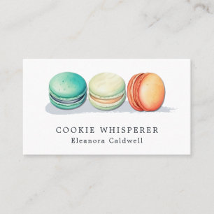 Bakken Blogger Influencer Macarons Visitekaartje