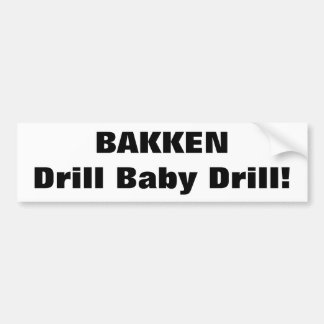 BAKKEN Bumpersticker