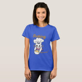 Bakken Cat-DELICIOUS Goed Ontwerp - Schattige Cat T-shirt (Voorkant volledig)