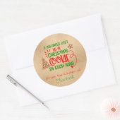 Bakken Cookie Holiday Kitchen Cadeau Label Kerst (Envelop)