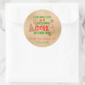 Bakken Cookie Holiday Kitchen Cadeau Label Kerst (Tas)