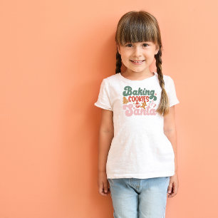 Bakken Cookies voor Santa Personalized Holiday Kinder Shirts