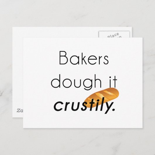 Bakken doen het! briefkaart (Voorkant / Achterkant)