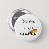 Bakken doen het! ronde button 5,7 cm (Voorkant /achterkant)