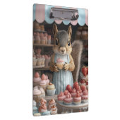 Bakken Eekhoorn met Cupcake Klembord (Rechts)