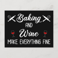 Bakken en wijn maken alles goed