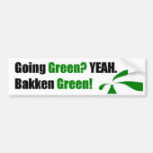 Bakken Green Bumpersticker (Voorkant)