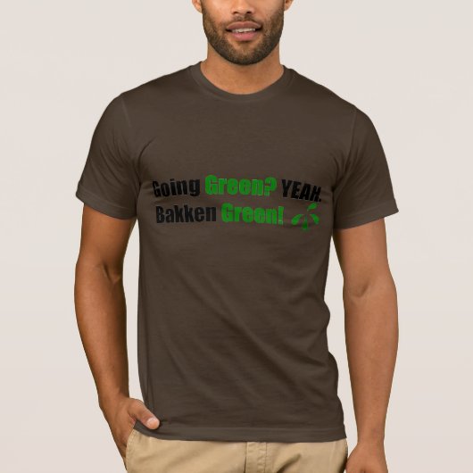 Bakken Green Soft T-shirt (Voorkant)