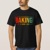 Bakken Het is hoe ik knuffel Grappig Bakken Baker T-shirt (Voorkant)