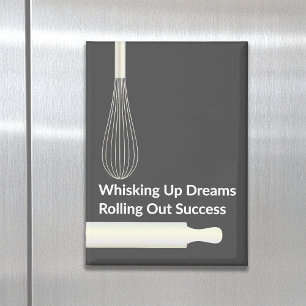 Bakken Inspirerend Bakkerij Pastry Chef Magneet