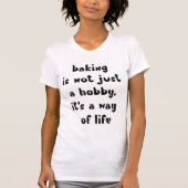 Bakken is een manier van leven - Funny Baker T-shirt (Voorkant)