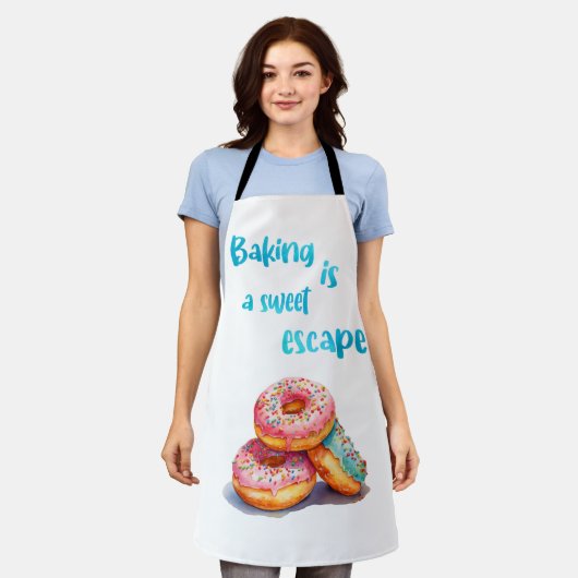 Bakken is een zoete ontsnapping schort (Gedragen)