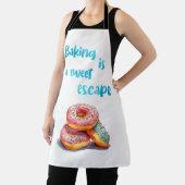 Bakken is een zoete ontsnapping schort (Insitu)