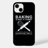 Bakken is geen hobby, het is een overlevingsvaardi Case-Mate iPhone case (Achterkant)