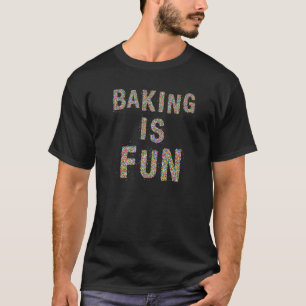 Bakken is leuk Mijn therapie Taarten Cupcake Batch T-shirt