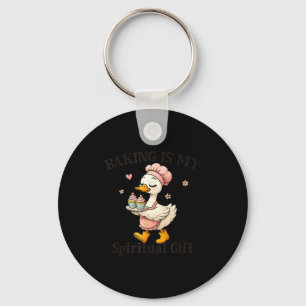 Bakken Is Mijn Sritual Cadeau Bak Humor Keuken Pas Sleutelhanger