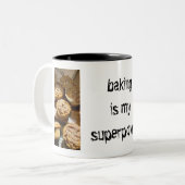 Bakken is mijn Superpower Mok (Voorkant links)
