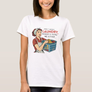 Bakken Is Mijn Therapie – Sarcastische Huisvrouw T-shirt