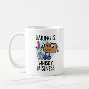 Bakken Is Whisk-ey Zakelijk Grappige Bakker Pun Koffiemok