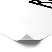 Bakken is whisky-achtige zaken grappige bakker woo poster (Hoek)