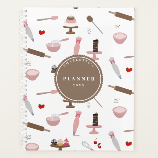 Bakken & Koken Benodigdheden Bakkerij Koken Modern Planner (Voorkant)