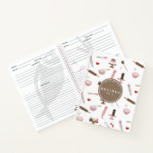 Bakken & Koken Benodigdheden Bakkerij Koken Recept Notitieboek (Binnen)