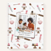 Bakken & Koken Benodigdheden Familie Foto Recept Notitieboek (Voorkant)