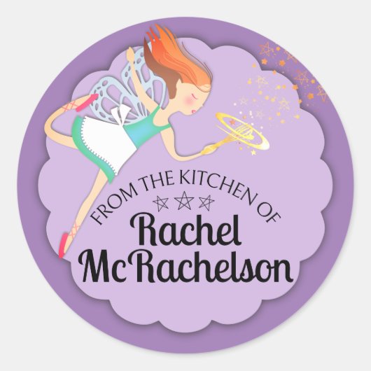 Bakken Koken Fairy Whisk uit mijn keuken sticker (Voorkant)