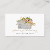 Bakken Koken Snijplank Zelfgemaakt Visitekaartje (Voorkant)