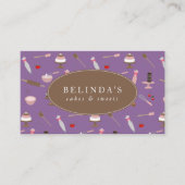 Bakken & Kookgerei Bakkerij Koken QR-code Visitekaartje (Voorkant)