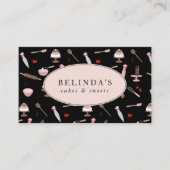 Bakken & Kookgerei Bakkerij Koken QR-code Visitekaartje (Voorkant)