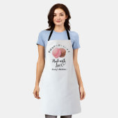 Bakken Macaron Banketbakker Schattig Modern Waterv Schort (Gedragen)