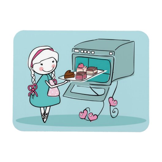 bakken magneet (Horizontaal)