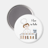 bakken magneet (Voorkant / Achterkant)