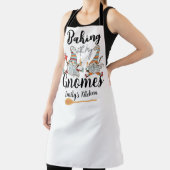 Bakken met mijn Gnomes Custom Bakkerij Gnome Bakke Schort (Insitu)