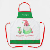 Bakken met mijn Gnomies Schort (Voorkant)